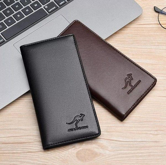 Men’s Leather Bi-Fold Wallet – Slim, Stylish & Pocket-Friendly