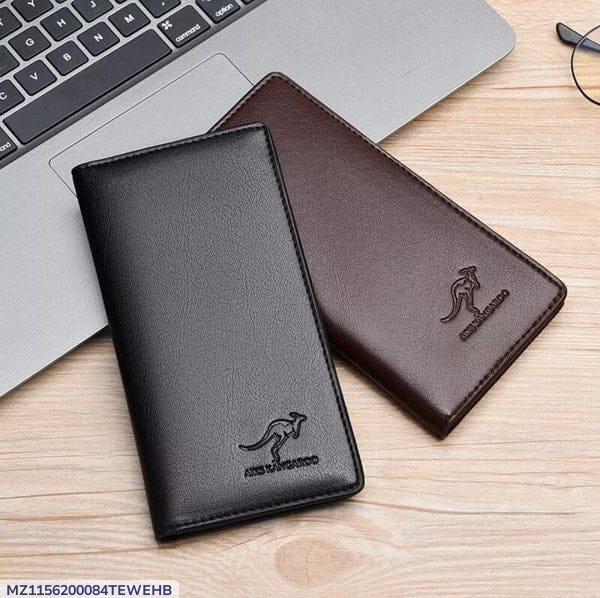 Men’s Leather Bi-Fold Wallet – Slim, Stylish & Pocket-Friendly